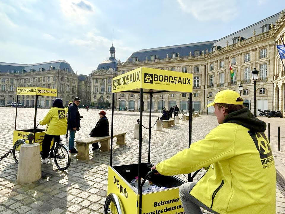 Velo Expo Triporteur Cargo Bike Bordeaux Magazine distribution